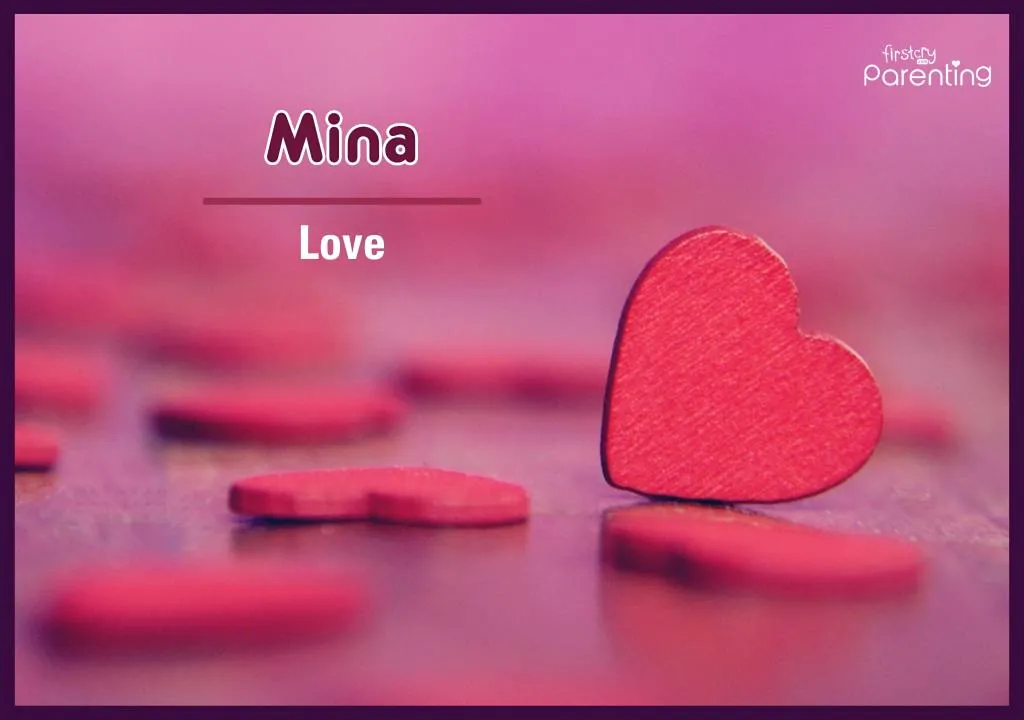 Mina - Science Girl Names