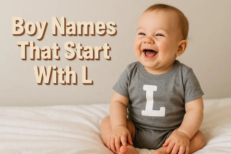 500 Boy Names That Start With L