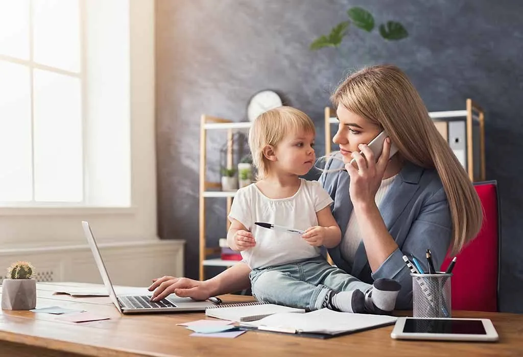 Talk to your kids while working from home
