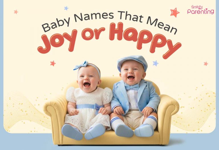 150+ Baby Names That Mean Joy or Happy