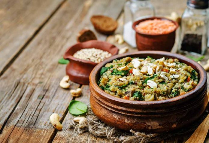 Spinach Quinoa Khichadi Recipe Spinach Quinoa Khichadi Recipe