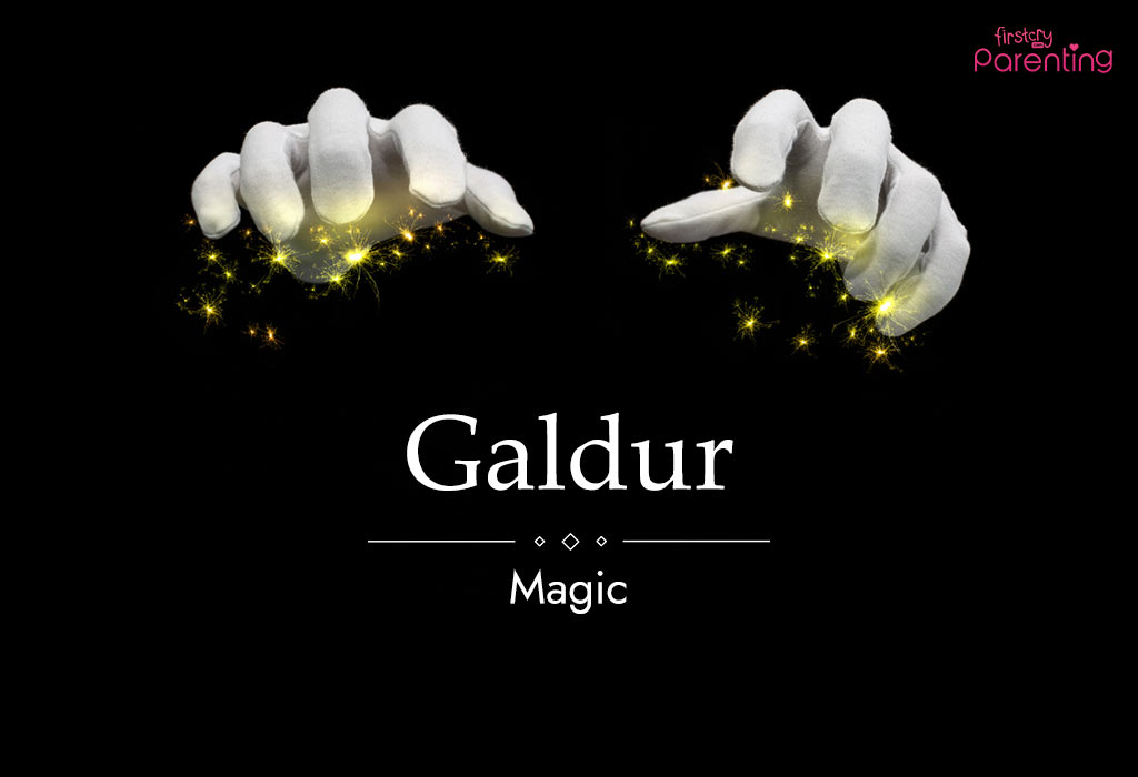 Galdur - Names That Mean Miracle or Blessings for Boys