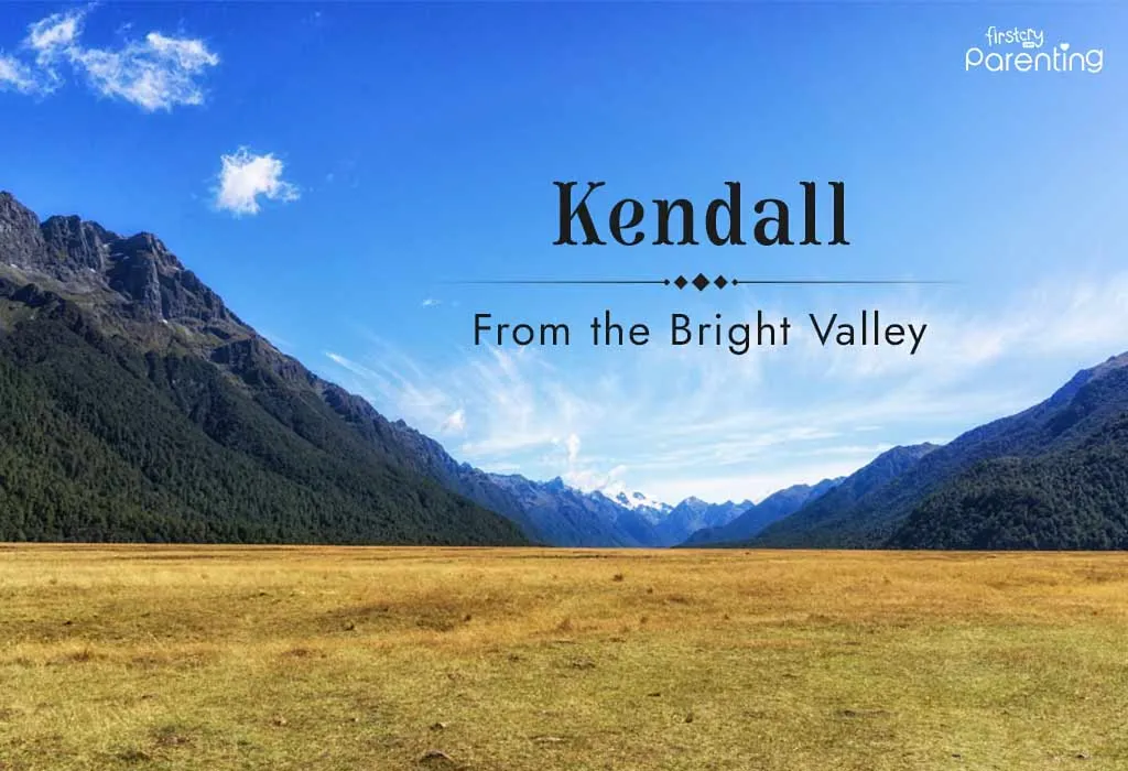 Kendall - Cowgirl Names for Baby Girl