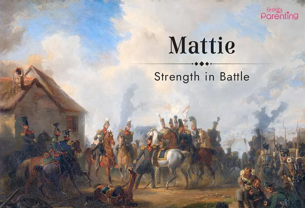 Mattie - Cowgirl Names for Baby Girl