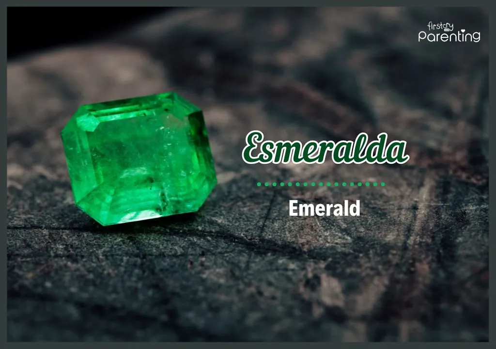 Esmeralda - Mexican Girl Names