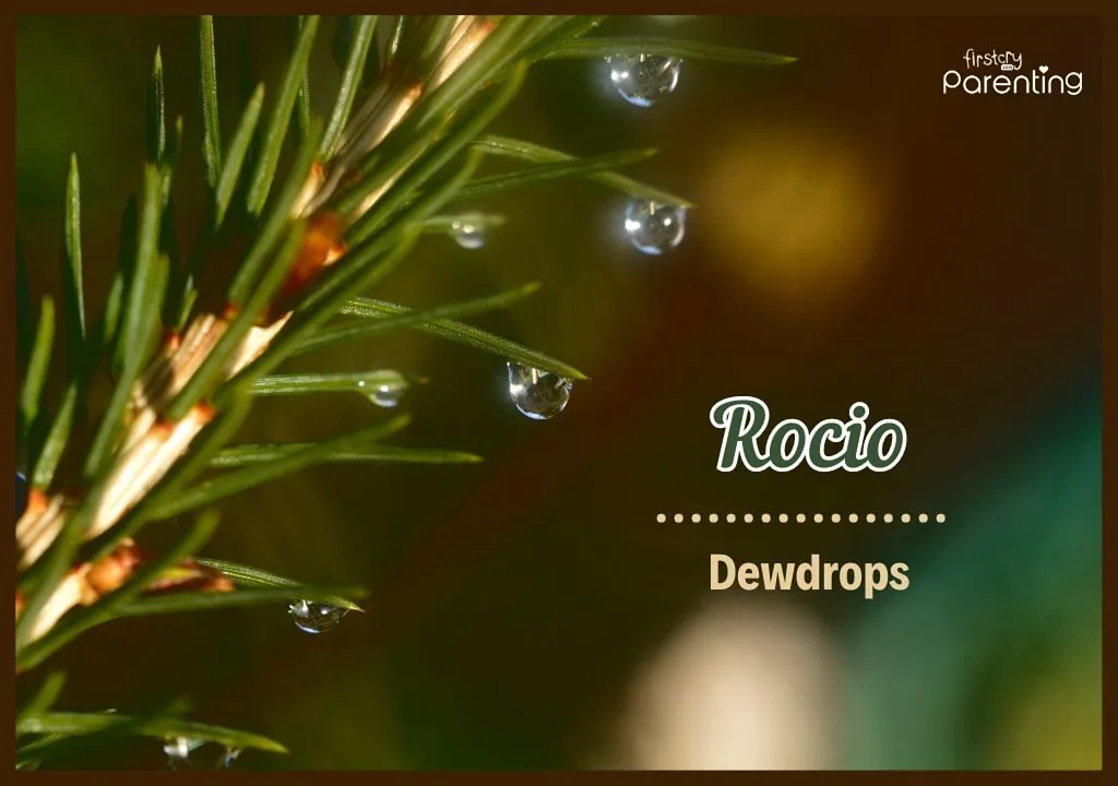 Rocio - Mexican Girl Names
