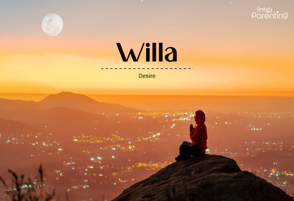 Willa-Amish Girl Names