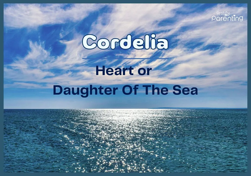 Cordelia - Literary Names for Boys and Girls