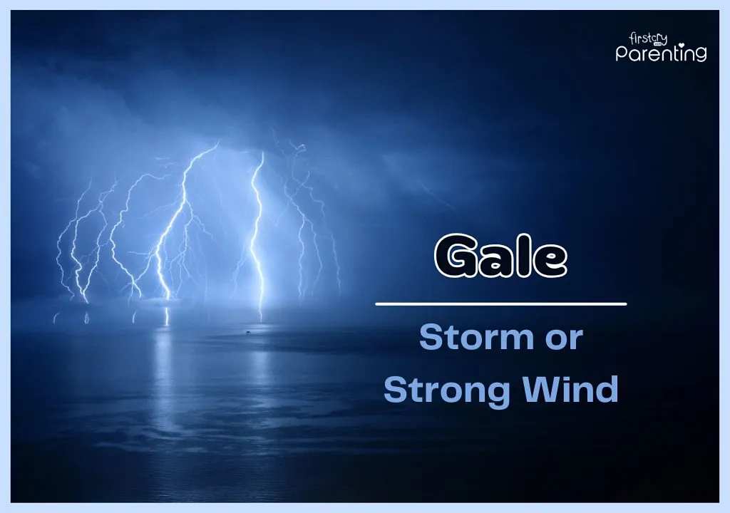 Gale - Literary Names for Boys and Girls