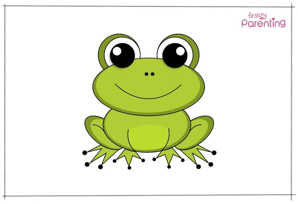 How to Draw a Frog for Kids - A Step-by-Step Guide with Pictures