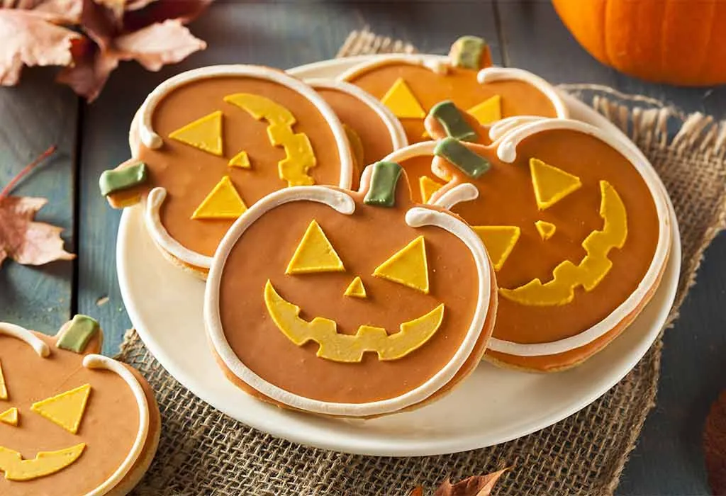 Jack-O-Lantern Cookies