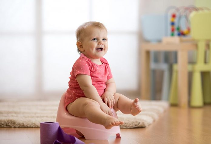 Potty training a toddler