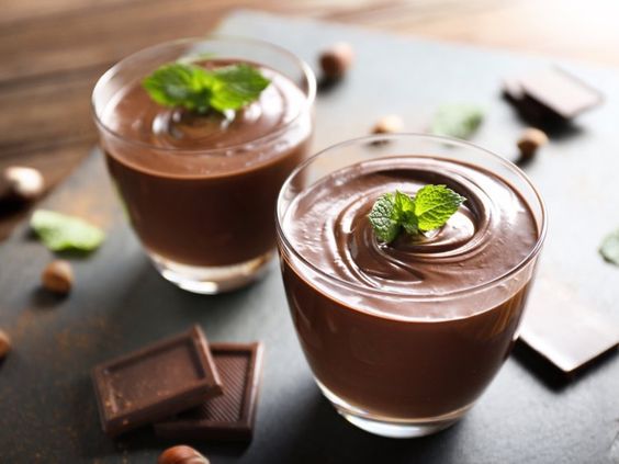 Chocolate Pudding for Baby Shower