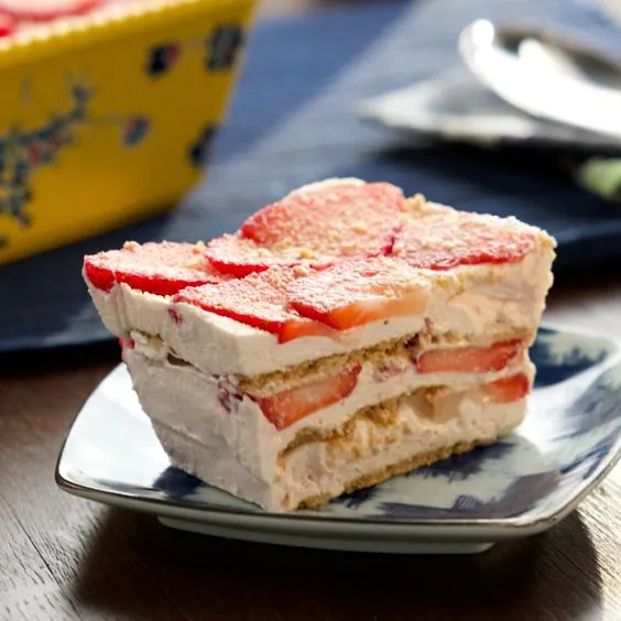 Strawberry Icebox Cake
