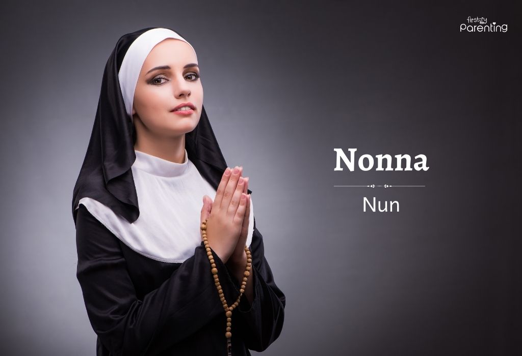 Nonna - Saint Names for Girls