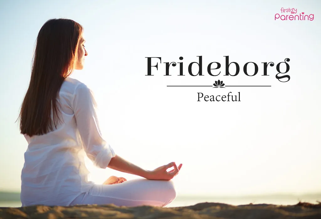 Frideborg - Swedish Girl Names & Their Meanings
