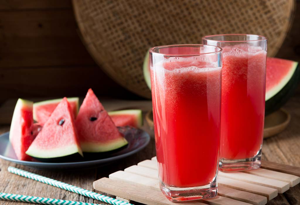 How to Make Watermelon Juice for Toddlers - FirstCry Parenting