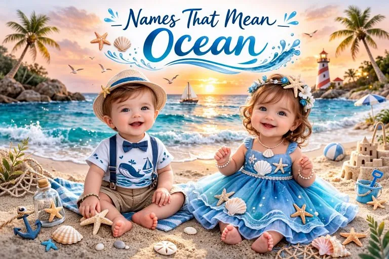 100 Names That Mean Ocean For Boys and Girls