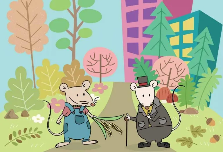 Story For Kids - The Town Mouse And The Country Mouse