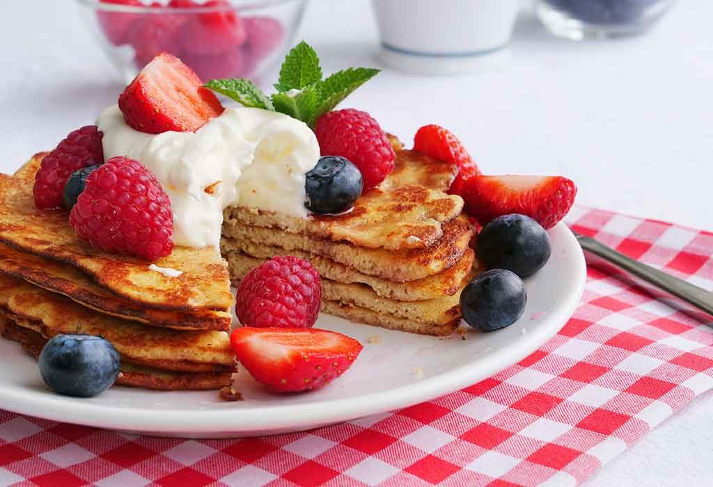 Keto Almond Flour Pancakes