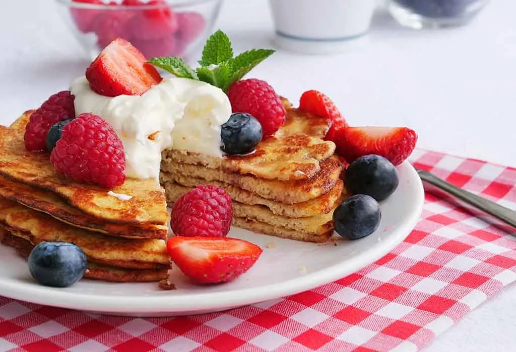 Keto Almond Flour Pancakes