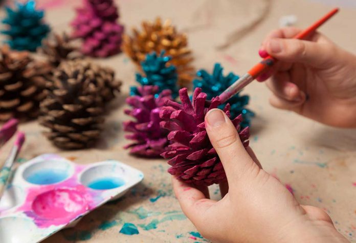7 Quirky Pine Cone Crafts for Kids