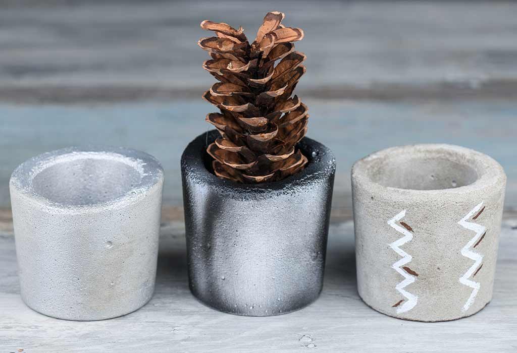 Pine Cone Pot Craft