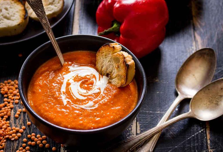 Tomato Pumpkin Rice Soup Recipe