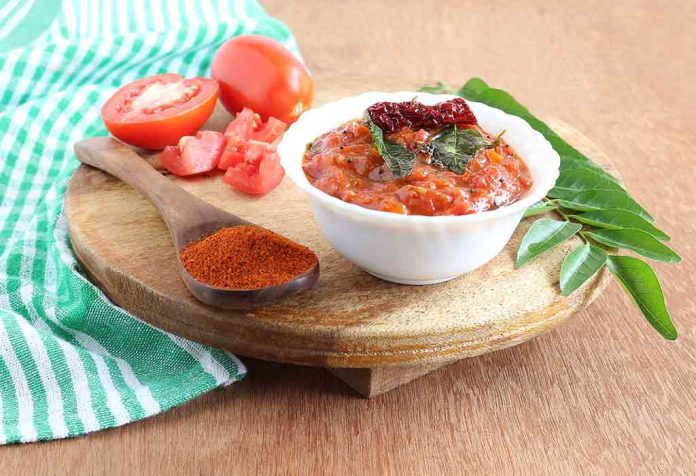 TOMATO CHUTNEY RECIPE TOMATO CHUTNEY RECIPE