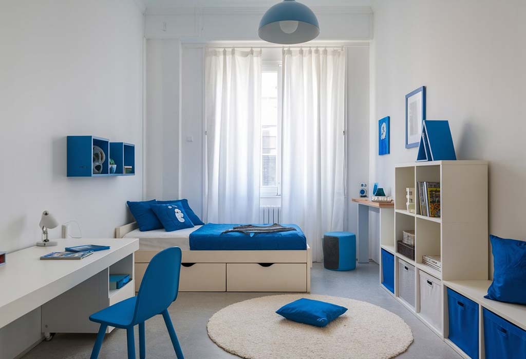 Blue Theme Baby Room Décor 