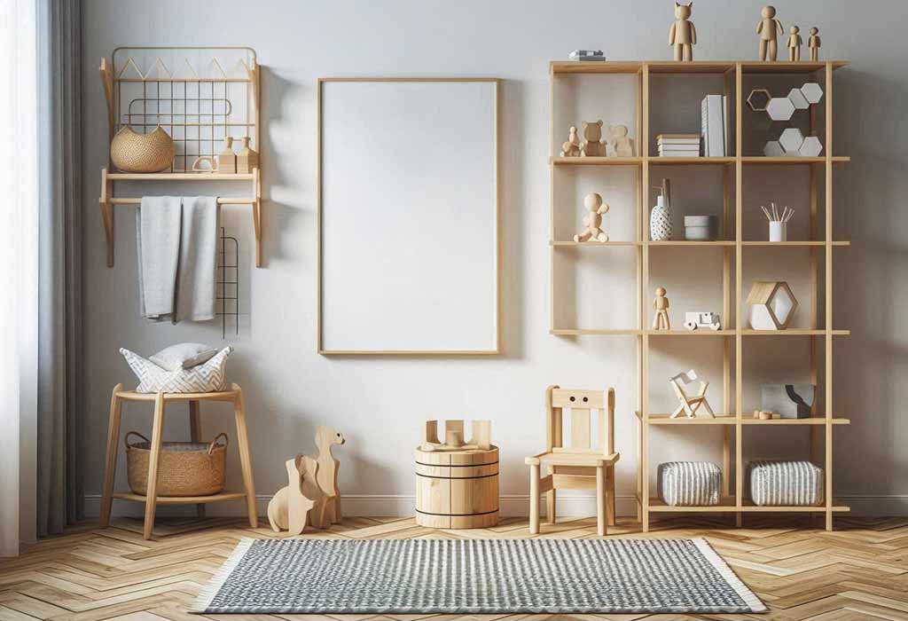 Geometrical Theme Baby Room Décor 
