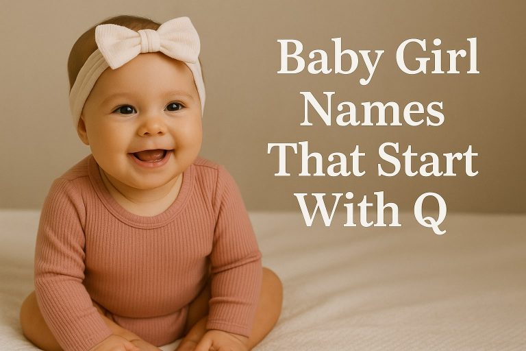 500 Baby Girl Names That Start With Q
