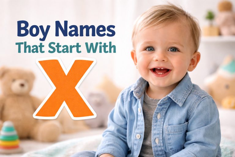 500 Boy Names That Start With X