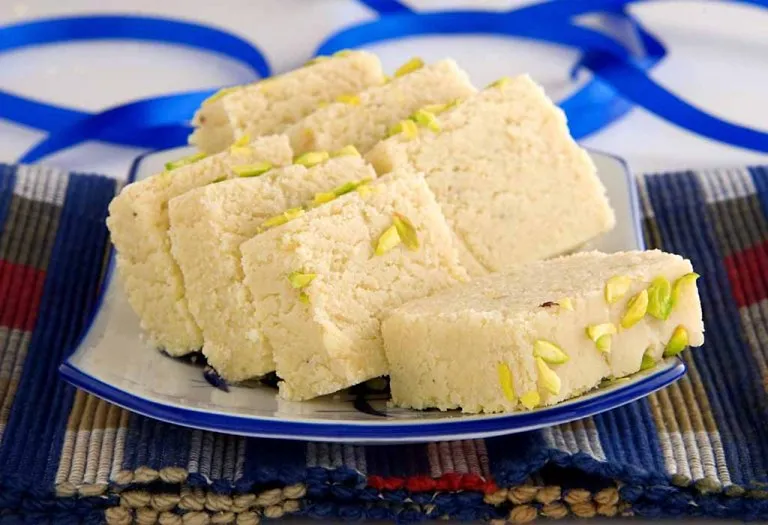 Homemade Mava Barfi Recipe