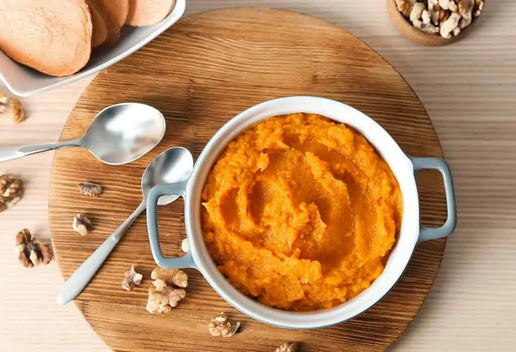 How To Make Mashed Sweet Potato For Babies & Toddlers - Firstcry Parenting