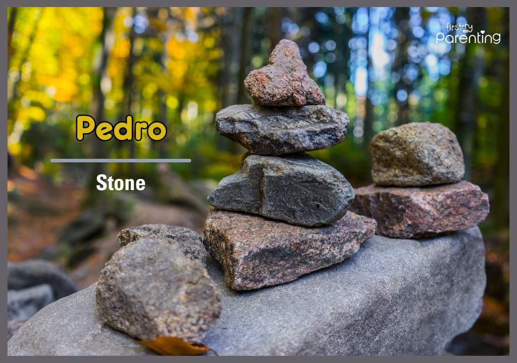 Pedro - Spanish Boy Names with Meanings
