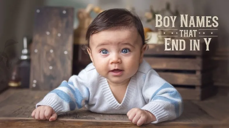 300+ Boy Names That End in Y