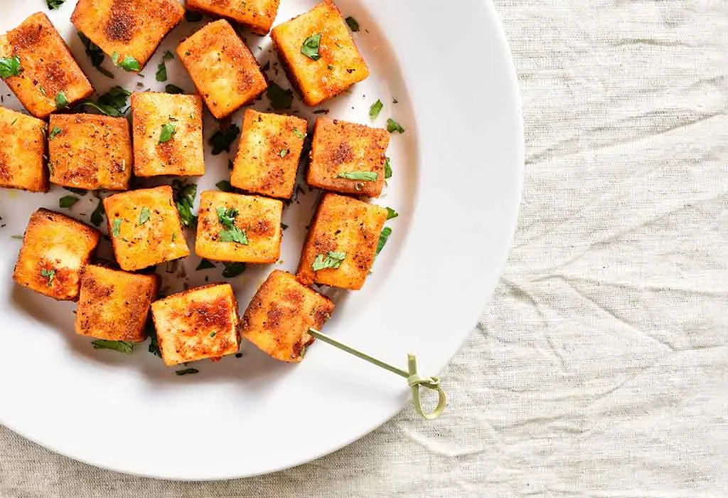 Crispy Tofu Cubes