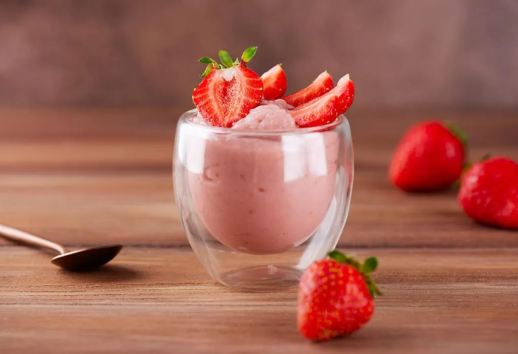 Tofu Smoothie With Berries