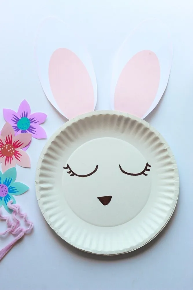 Paper Plate Easter Bunnies
