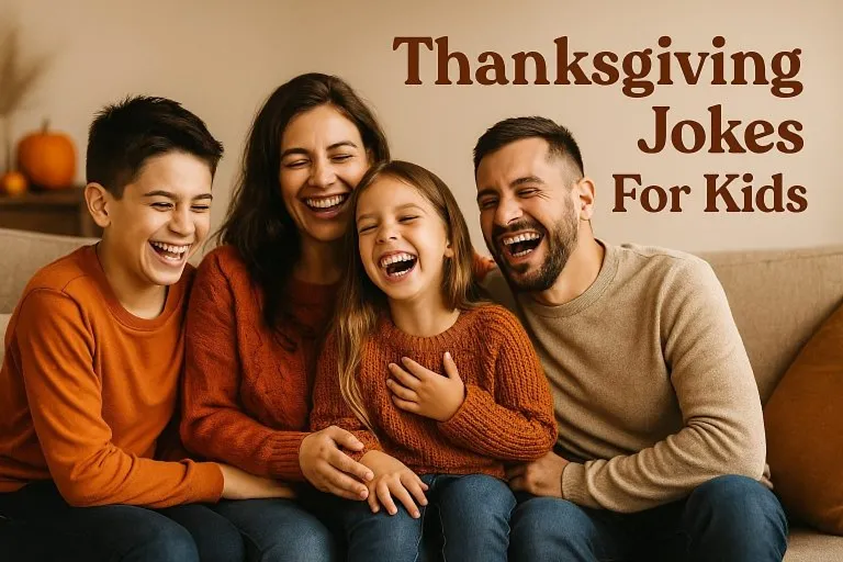 50+ Super Funny Thanksgiving Jokes For Kids