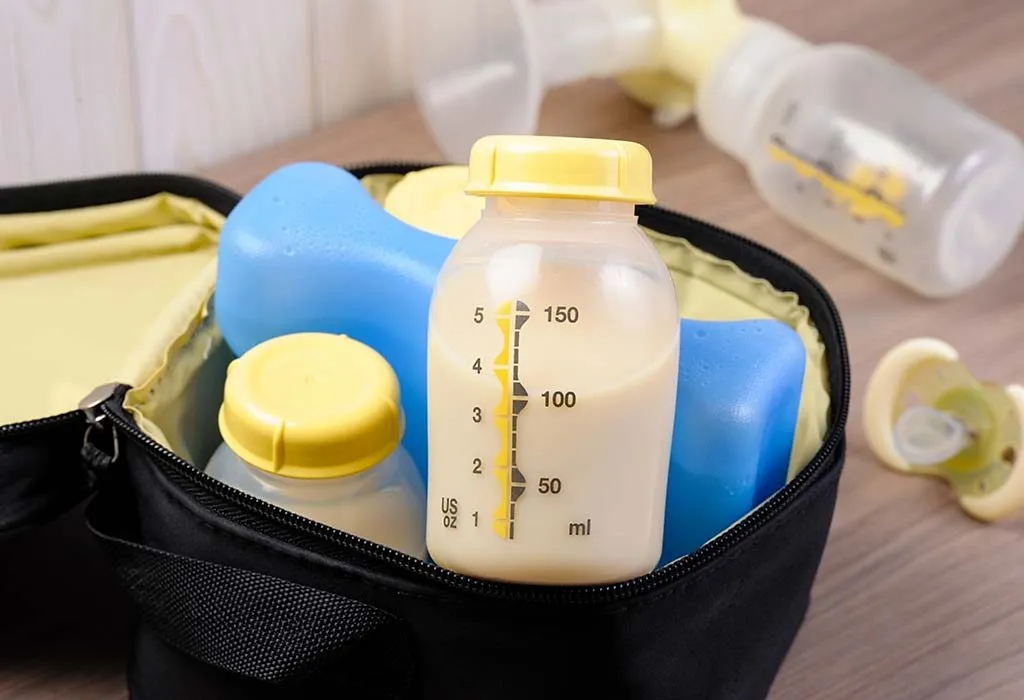 Stored breast milk