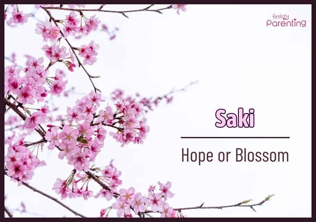 Saki - Names That Mean Hope for Girls and Boys
