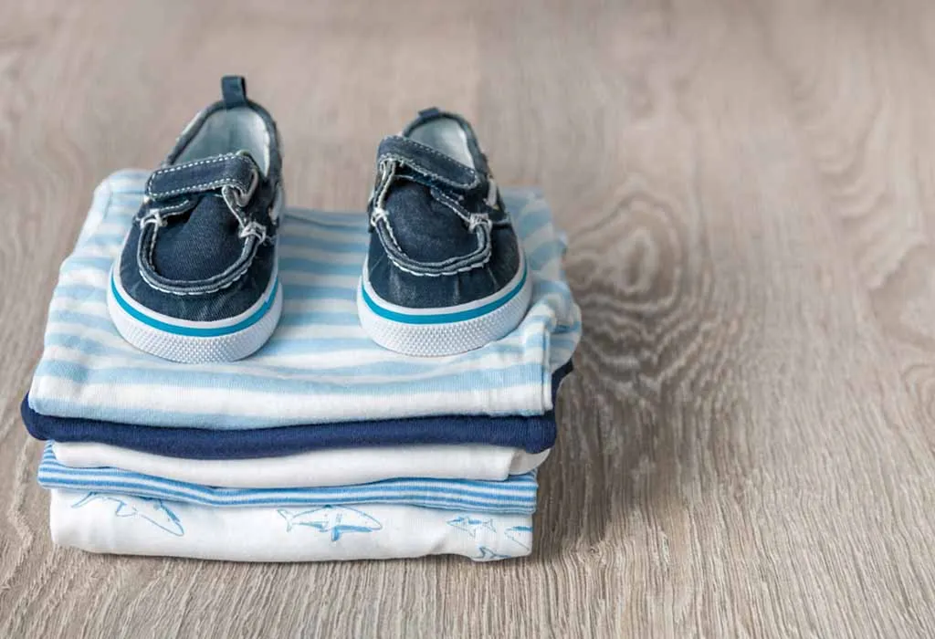 Baby clothes and shoes