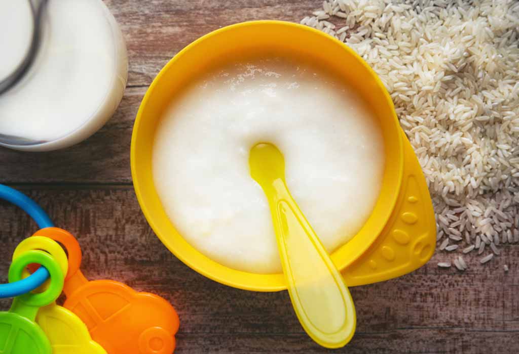 rice porridge for babies