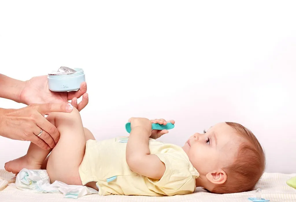 A diaper changing mat