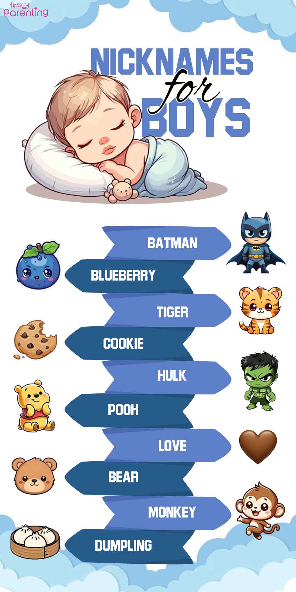 Infographic – Nicknames for Boys: Cute, Cool & Funny Ideas Infographic – Nicknames for Boys: Cute, Cool & Funny Ideas