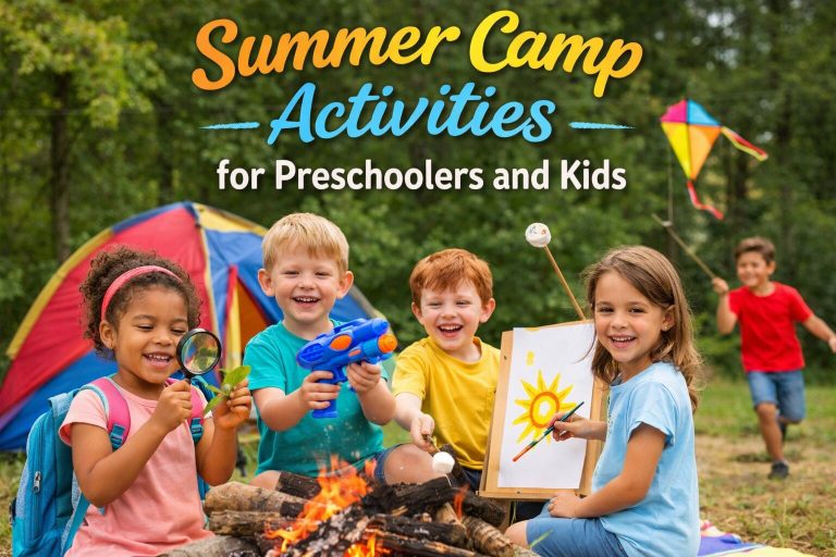 25 Summer Camp Activities for Preschoolers & Kids