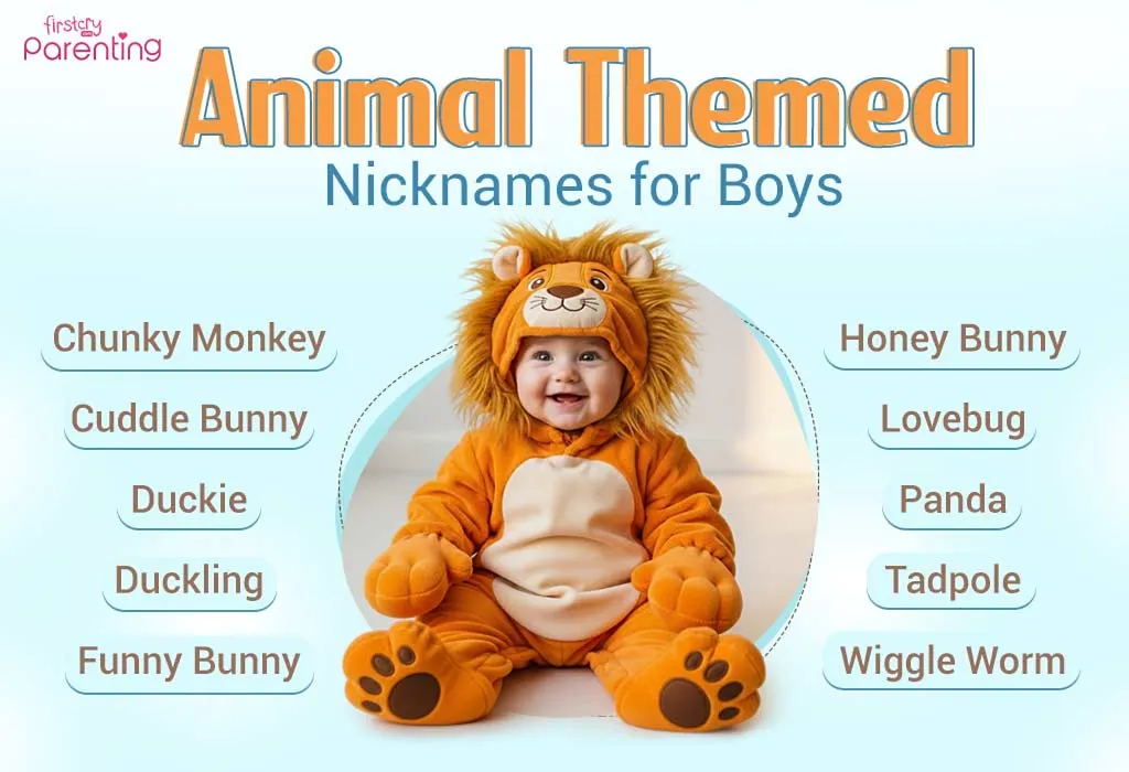 Animal Themed Nicknames for Boys