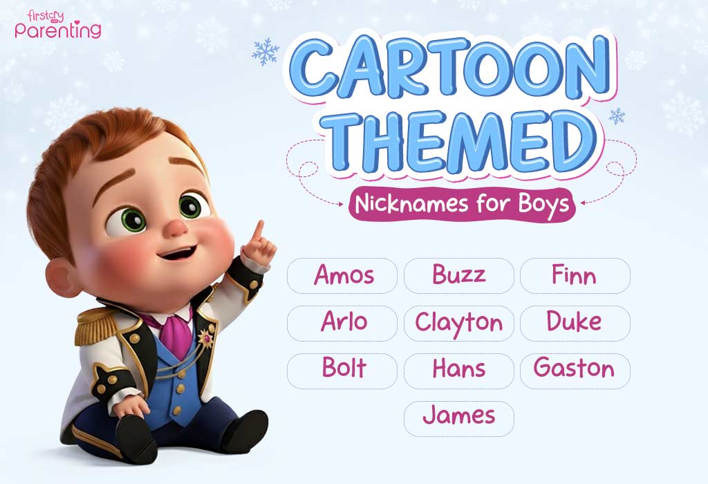 Cartoon Themed Nicknames for Boys